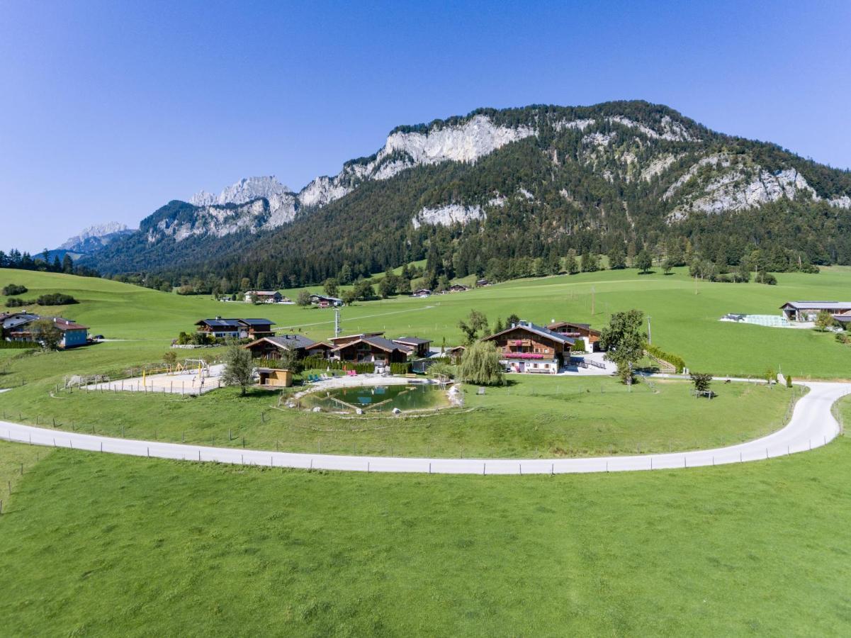 Narzenhof Wellness Chalets, Familien&Luxus Apartments am Bauernhof St. Johann in Tirol Exterior foto
