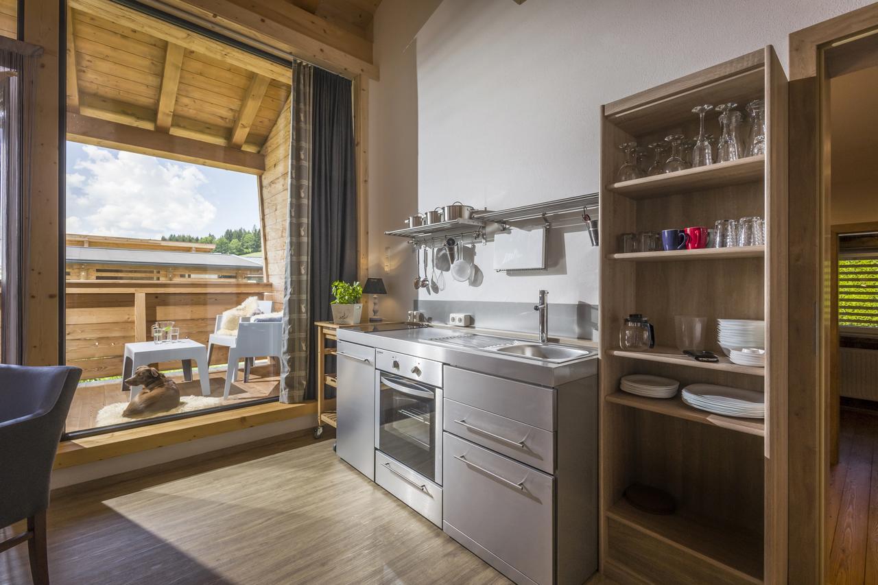 Narzenhof Wellness Chalets, Familien&Luxus Apartments am Bauernhof St. Johann in Tirol Exterior foto