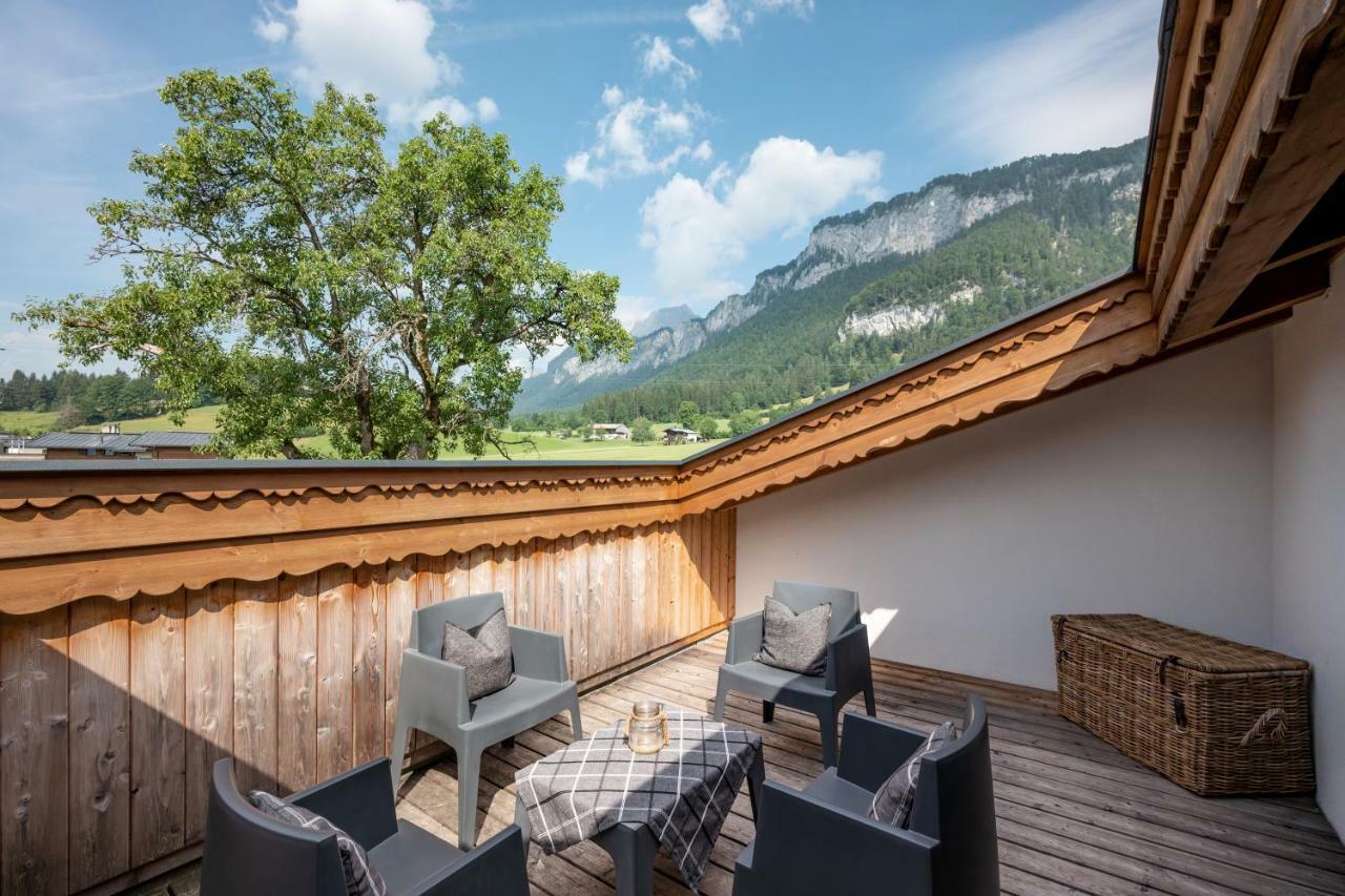 Narzenhof Wellness Chalets, Familien&Luxus Apartments am Bauernhof St. Johann in Tirol Exterior foto