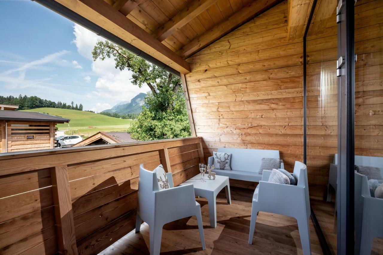 Narzenhof Wellness Chalets, Familien&Luxus Apartments am Bauernhof St. Johann in Tirol Exterior foto